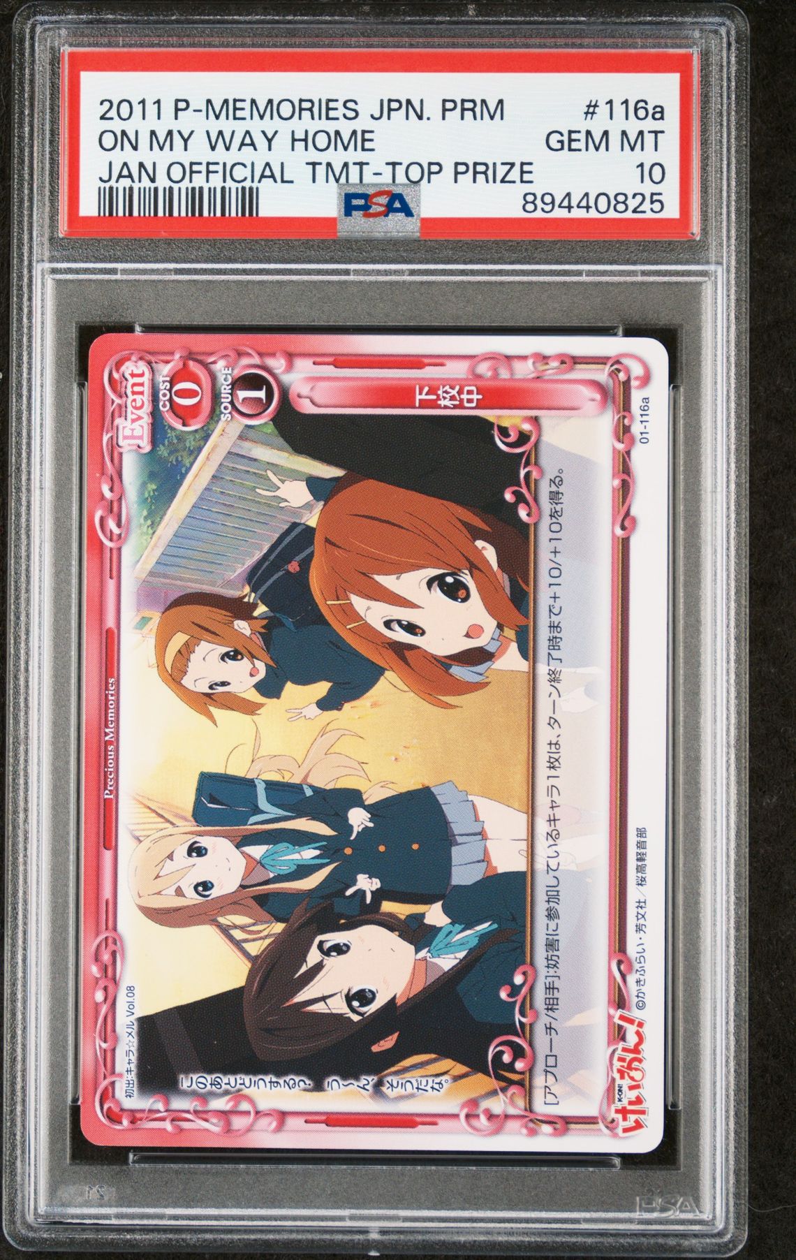 K-On 01-116a PSA 10
